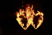 Фаер шоу Черкассы ,  огненно-пиротехническое шоу ,  огненные сердца !