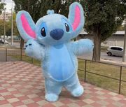 Костюм Стич надувной аниматору 250 см детские праздники,  корпоративы